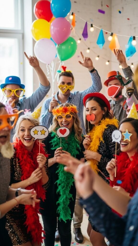 valentine photo booth props
