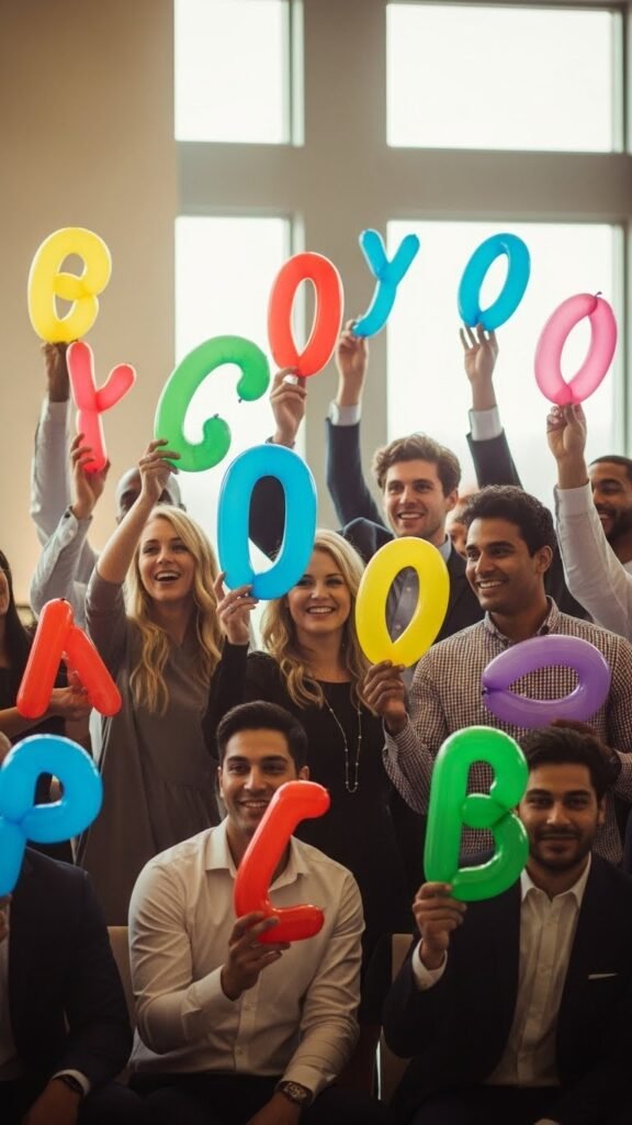 Balloon Letters (No Words)