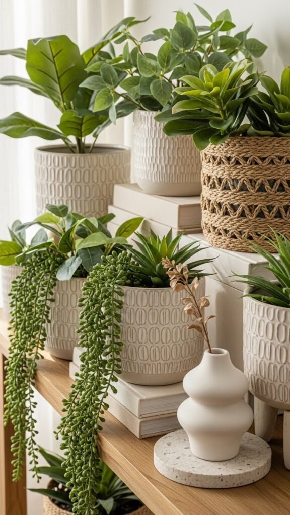 Use Realistic Planters and Containers