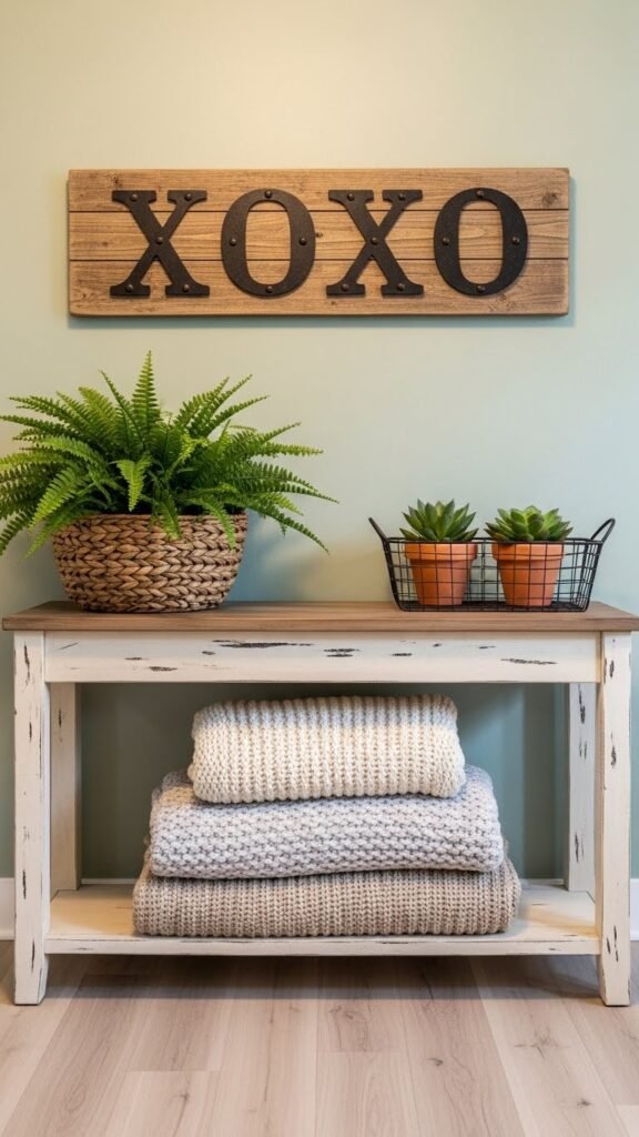XOXO Entryway Sign