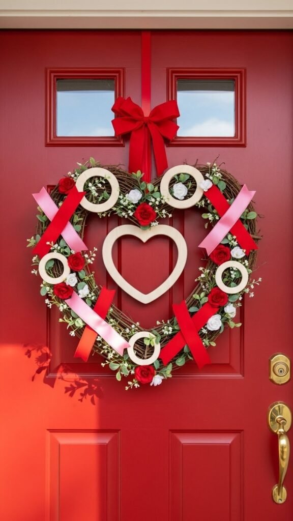 XOXO Door Wreath