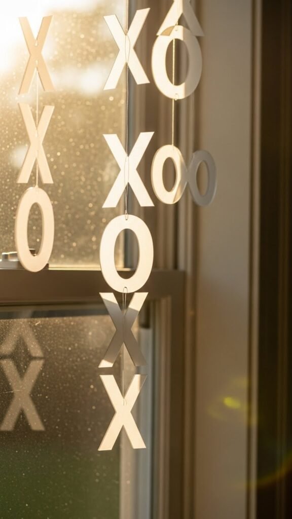 XOXO Window Hanging