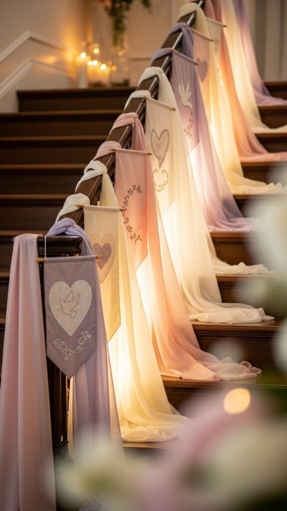 XOXO Staircase Banners