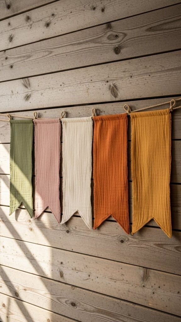 Vintage-Inspired Cloth Flags