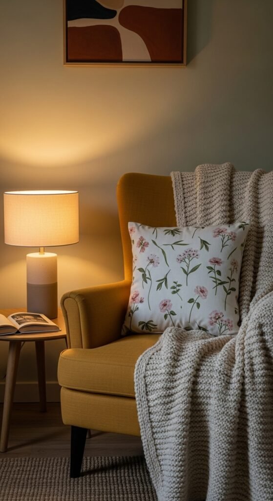 Layer in Cozy Textiles