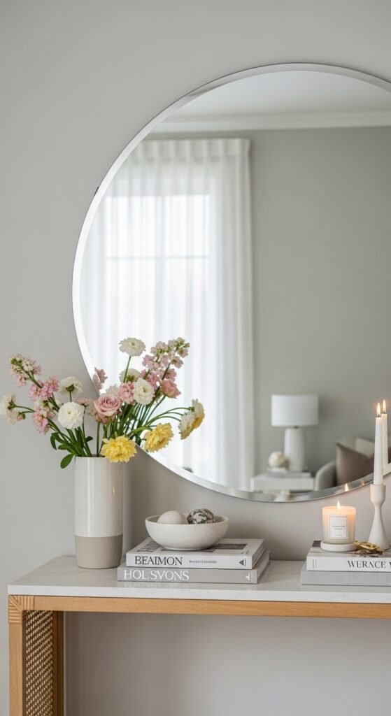 Layered Mirrors for Light and Depth