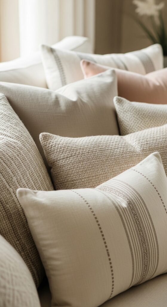 Soft Neutral Cushion Covers