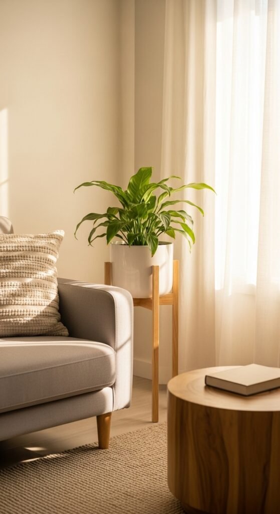 Style With One Statement Plant