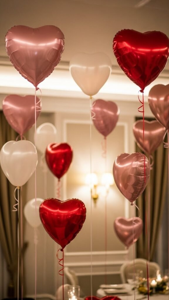 heart balloons