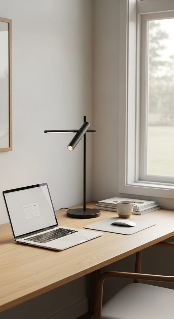 how to decorate a minimalist workspace