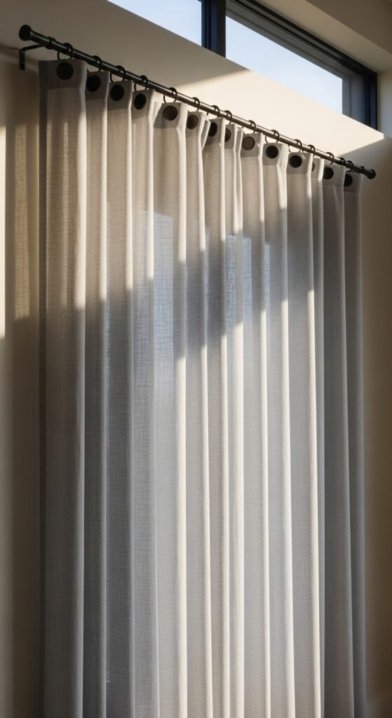 Use Rings or Grommets for a Styled Finish