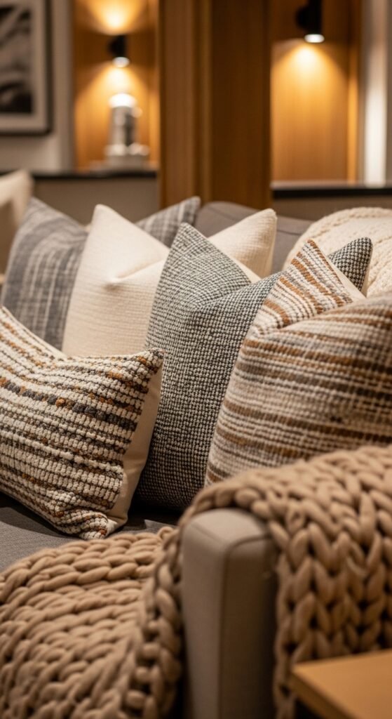 Use Texture to Create Warmth